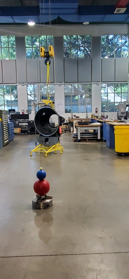 The Carnegie Observatories machine shop. 