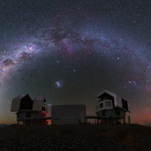 Twin Magellan Telescopes.